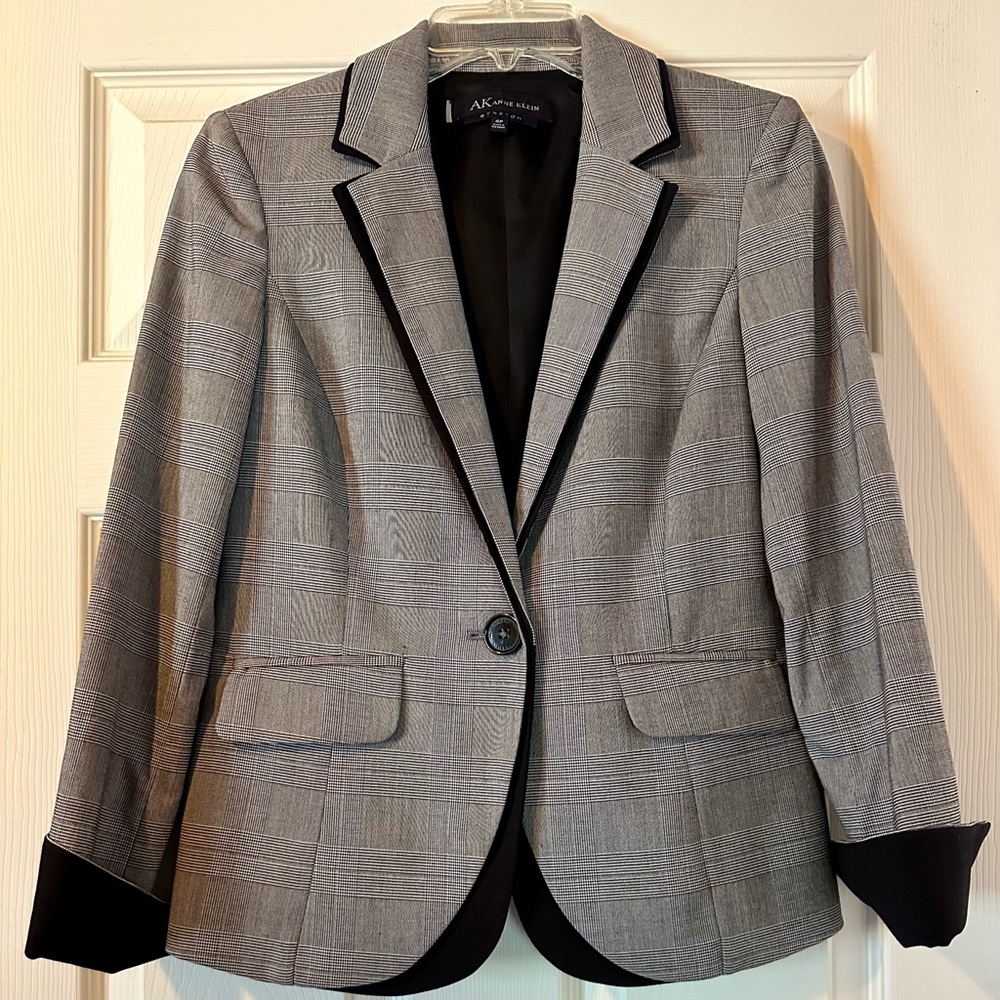 ANNE KLEIN stretch blazer